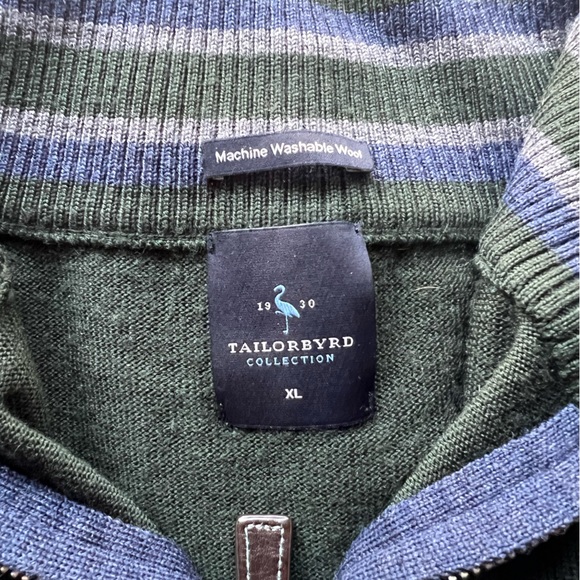 TailorByrd Quarter Zip.  XL - Picture 2 of 2